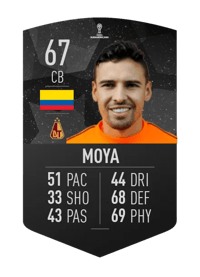 José Moya CONMEBOL SUDAMERICANA 67 OVR