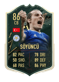 Çağlar Söyüncü WINTER WILDCARDS 86 OVR