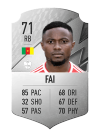 Collins Fai Rare 71 OVR