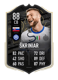 Milan Škriniar SIGNATURE SIGNINGS 88 OVR