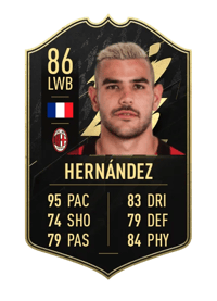 Theo Hernández Team of the Week 86 OVR