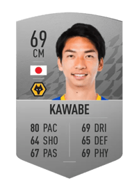 Hayao Kawabe Common 69 OVR