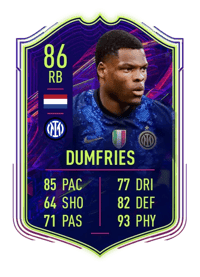 Denzel Dumfries Ones to Watch 86 OVR