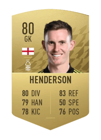 Dean Henderson Common 80 OVR