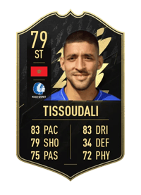 Tarik Tissoudali Team of the Week 79 OVR