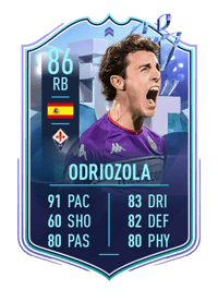 Odriozola Fantasy FUT 86 OVR