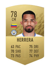 Yangel Herrera Common 78 OVR