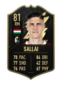 Roland Sallai Team of the Week 81 OVR