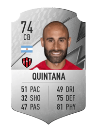 Carlos Quintana Rare 74 OVR