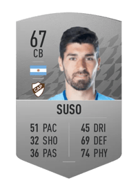 Gastón Suso Common 67 OVR