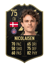 Rasmus Nicolaisen Team of the Week 75 OVR