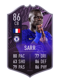 Malang Sarr LEAGUE PLAYER 86 OVR