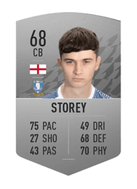 Jordan Storey Common 68 OVR