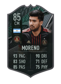 Marcelino Moreno SQUAD FOUNDATIONS 85 OVR