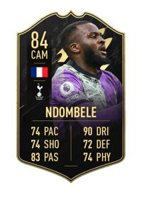 Tanguy Ndombele Team of the Week 84 OVR