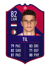 Guus Til POTM EREDIVISIE 82 OVR