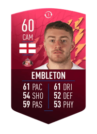 Elliot Embleton SUMMER SWAP TOKEN 60 OVR