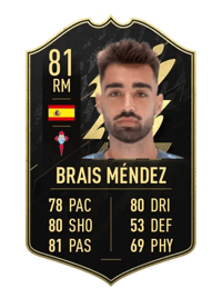 Brais Méndez Team of the Week 81 OVR