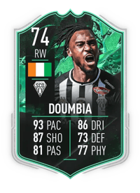 Souleyman Doumbia SHAPESHIFTERS 74 OVR