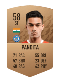 Ishan Pandita Common 58 OVR