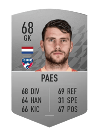 Maarten Paes Common 68 OVR