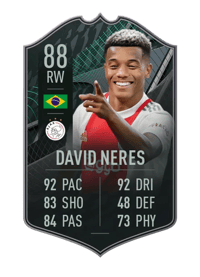 David Neres SQUAD FOUNDATIONS 88 OVR
