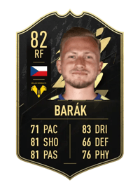 Antonín Barák Team of the Week 82 OVR