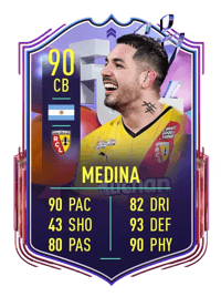 Facundo Medina Fantasy FUT Upgrade 90 OVR
