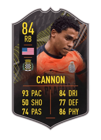Reggie Cannon STORYLINE 84 OVR