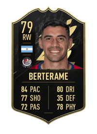 Germán Berterame Team of the Week 79 OVR