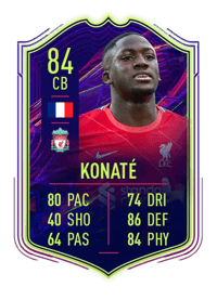 Ibrahima Konaté Ones to Watch 84 OVR