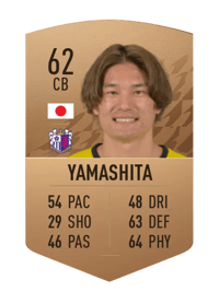 Tatsuya Yamashita Common 62 OVR