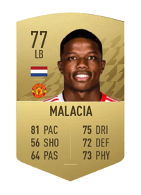 Tyrell Malacia Common 77 OVR