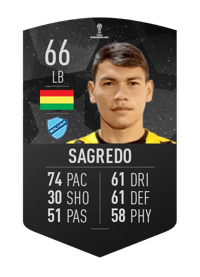 José Sagredo CONMEBOL SUDAMERICANA 66 OVR