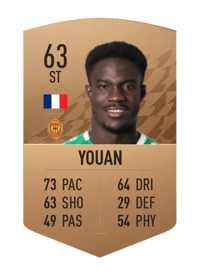 Élie Youan Common 63 OVR