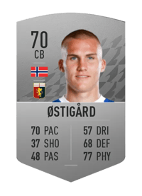 Leo Østigård Common 70 OVR