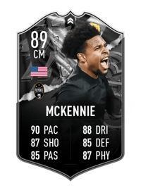 Weston McKennie SHOWDOWN 89 OVR