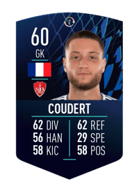 Grégoire Coudert TOTS SWAP TOKEN 2 60 OVR