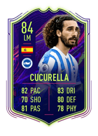 Cucurella Ones to Watch 84 OVR