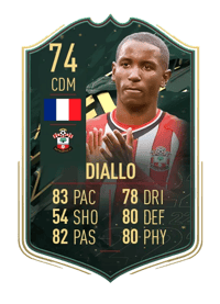 Ibrahima Diallo WINTER WILDCARDS 74 OVR