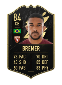 Bremer Team of the Week 84 OVR