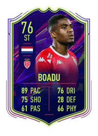 Myron Boadu Ones to Watch 76 OVR