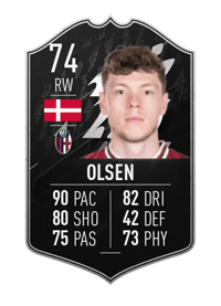 Andreas Skov Olsen Team of the Week 74 OVR