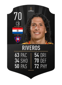 Williams Riveros CONMEBOL LIBERTADORES 70 OVR