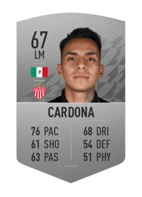 Ulises Cardona Common 67 OVR
