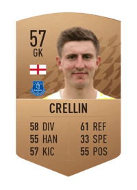 Billy Crellin Common 57 OVR