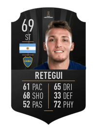 Mateo Retegui CONMEBOL LIBERTADORES 69 OVR