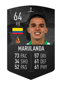 Jonathan Marulanda CONMEBOL SUDAMERICANA 64 OVR
