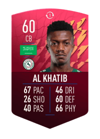 Abdullah Al Khatib SUMMER SWAP TOKEN 60 OVR