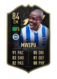 Enock Mwepu Team of the Week 84 OVR